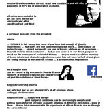 2019 local and european election leaflets