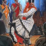 Flamenco (pastel)