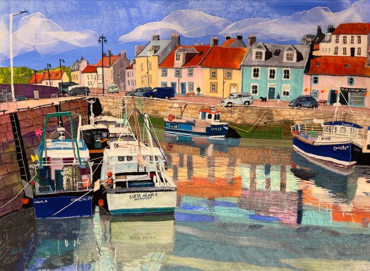 Reflections, Pittenweem Harbour
