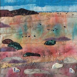 Birds on the shore