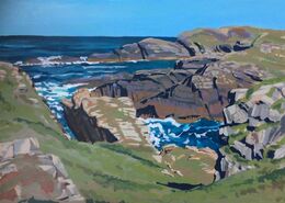 Rocky shore, Saligo