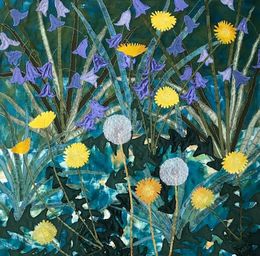 Dandelions and bluebells
