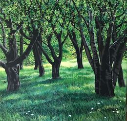 Deep in the orchard