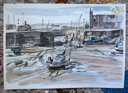 Low tide, Dysart Harbour