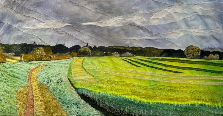 Approaching Dunfermline on the Pilgrim Way