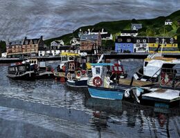 Tied up at Tarbert