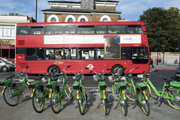 Lime E electric bikes