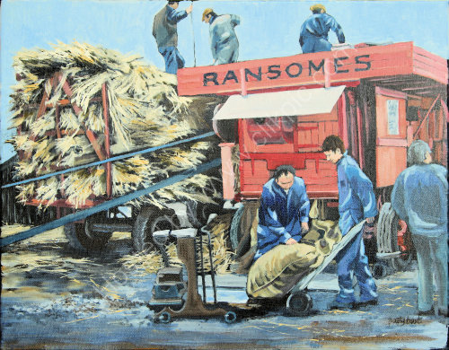 Farming Nostalgia : Threshing : £295
