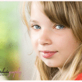 close up portrait of a teenage girl