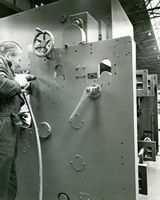 10 S&S Worker on Assembly Floor