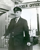 11 CIE worker at Clarke Station Dundalk.