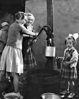 19 Drought in Dundalk - Girls at water pump