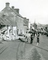 04 Runaway Truck Newry. Truck collides with car and woman killed.