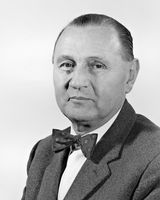 53 Dr Herman Muender - German founder of Harp Lager Great Northern Brewery