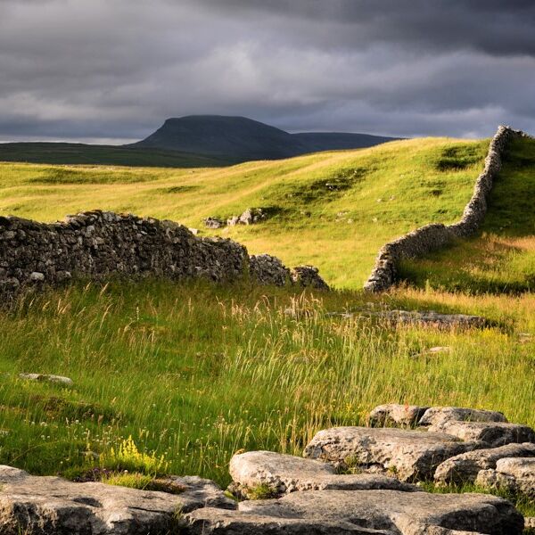BEFORE THE STORM, PENYGHENT, YORKSHIRE, 2016