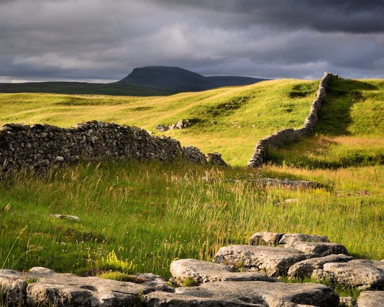 BEFORE THE STORM, PENYGHENT, YORKSHIRE, 2016