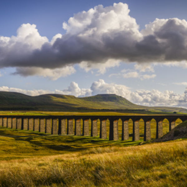 D29 Ribblehead Viaduct and Ingleborough, Yorkshire Dales