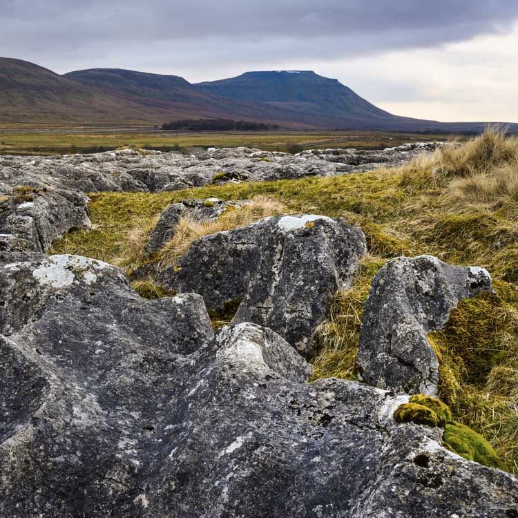 INGLEBOROUGH AND RUNSCAR SCAR, YORKSHIRE, 2018