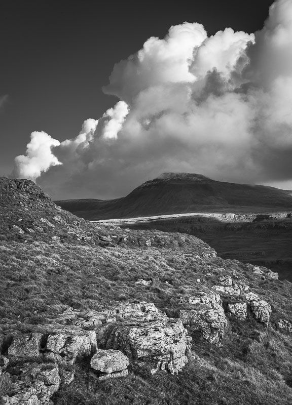 D18 Ingleborough from Twistleton Scar, Yorkshire Dales