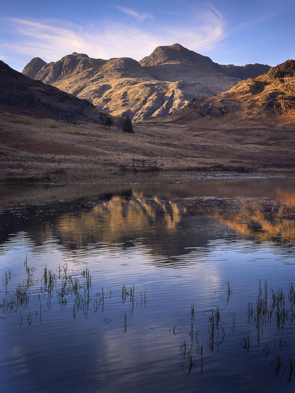 L20 Langdale Pikes Sunset, Cumbria