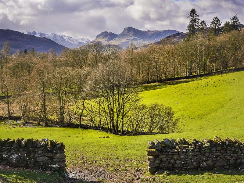 LATE WINTER IN LANGDALE, CUMBRIA, 2016