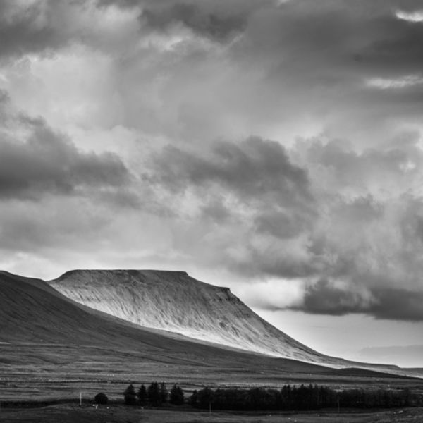 EVENING LIGHT, INGLEBOROUGH, YORKSHIRE, 2019