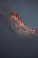 Sunset on Mera west face