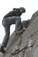 Stone Monkey Dyson at Dunmore Head, Dingle
