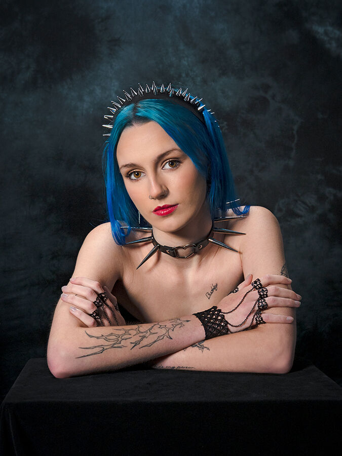 BLUE HAIR