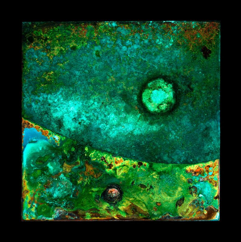 Copper Works No.18 (Catch A Wave Diptych - right) 2024