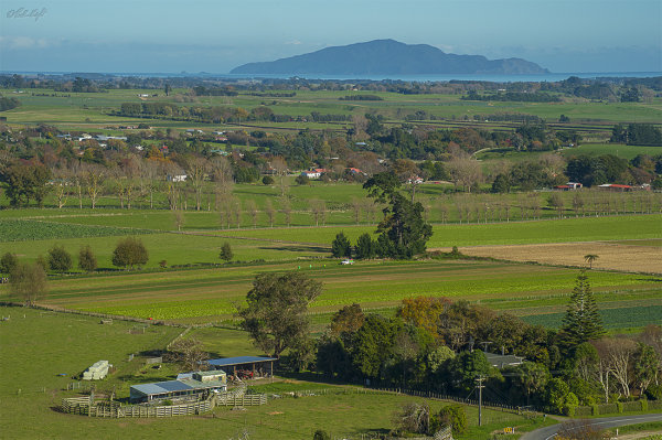 View from North Manakau Rd 1527 toward Kapiti Island