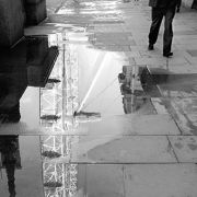London Eye Reflection