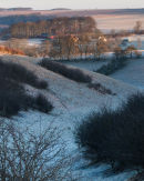 Frosty Sunrise in Bailey Dale