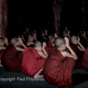 Evening meditation Mandalay