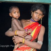 Khond Mother & Child