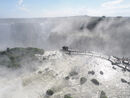 Iguazu Falls lower viewing platform