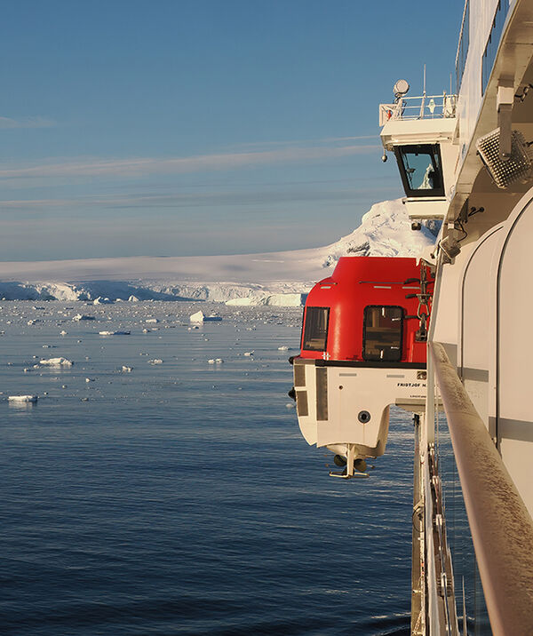 Our first look at Antarctica