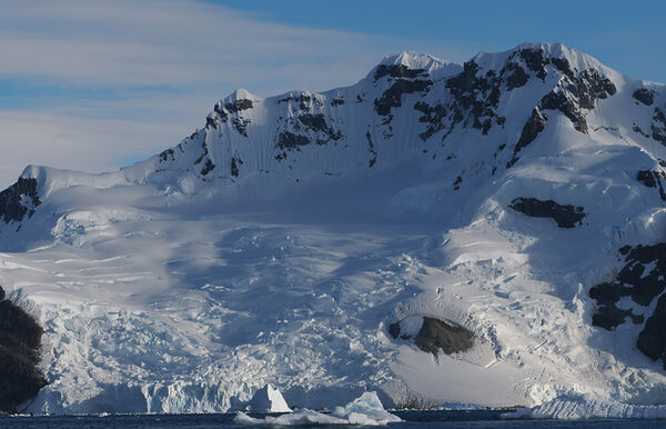 Glaciers end