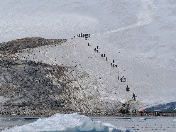 Uphill trek
