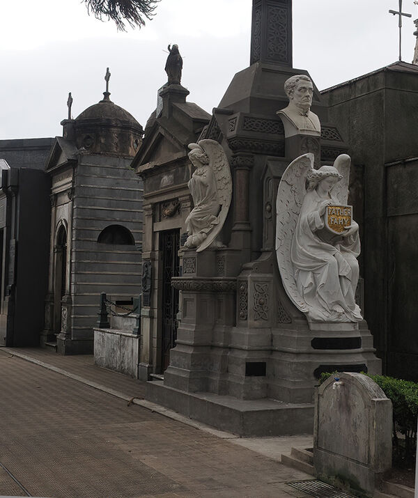 Cemetery with Mausoleums