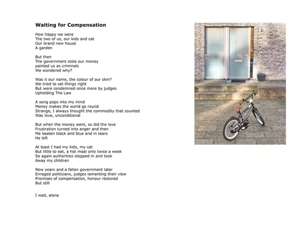 poem waiting for compensation
