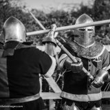 Full contact medieval combat