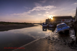 Dawn over Blakeney Quay