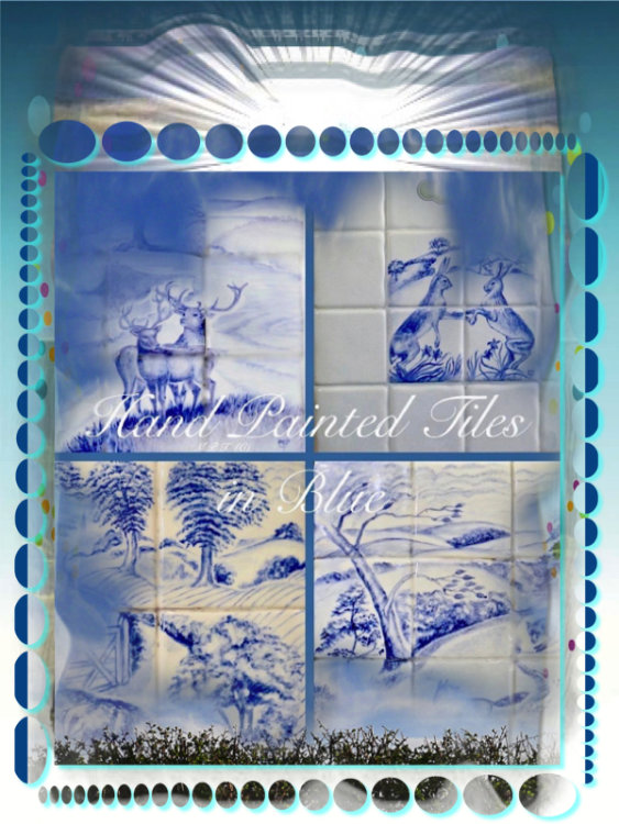 Tiles in Blue
