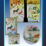Cat Tile Art