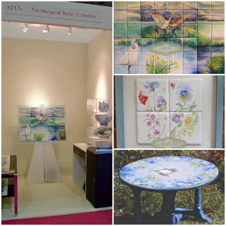 Exhibition "Grand Designs" 2013 (left) Tiles & Furniture (right)