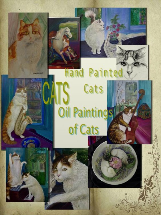 Cats in Artwork