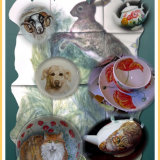 Hand Painted China and Tiles