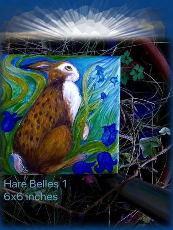 Hare Belles 1. Gallery:TheSpringCollection. £14.99 each £5 P&P