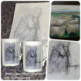 Drawing and Painting Rare Breed Sheep